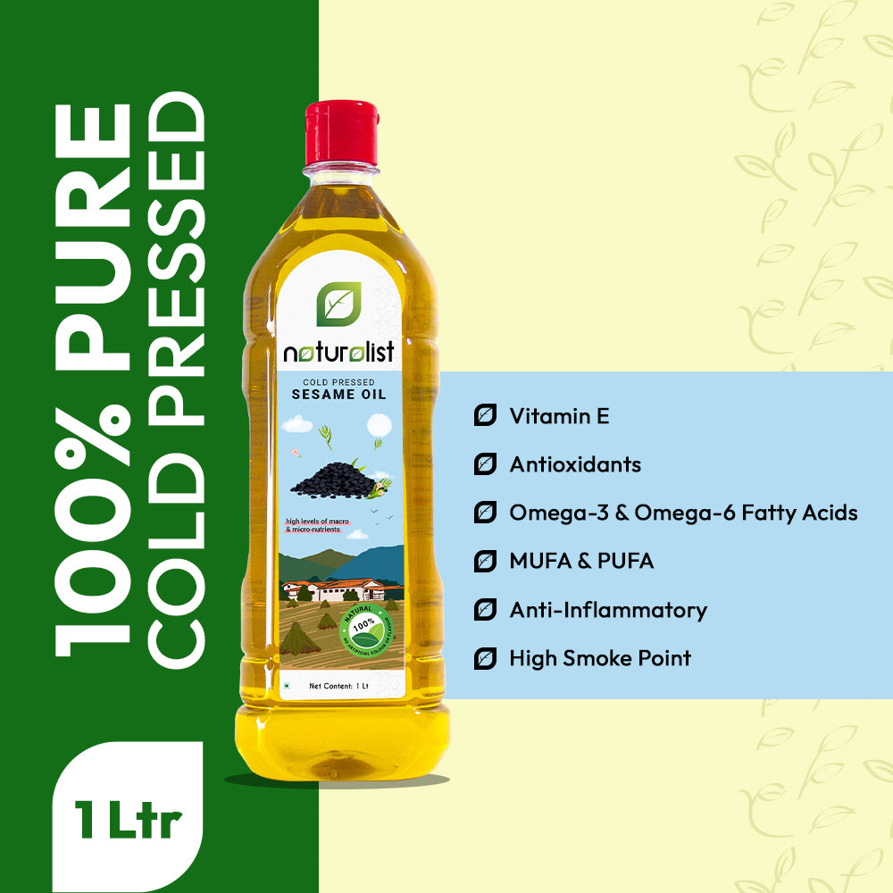 Cold Pressed Gingelly / Sesame Oil 1000ml